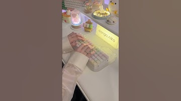 🍬 minicat64 with pom jelly keycaps #asmr #keyboard #mechanicalkeyboard