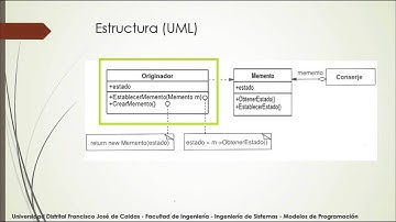Patrones de Comportamiento | Patrón memento