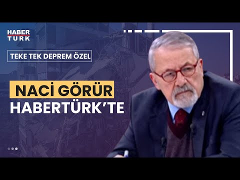 Teke Tek Deprem Özel’de Prof. Dr. Naci Görür soruları yanıtladı