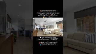 FOR LEASE📍1 Orkney Court, 𝗕𝗮𝗹𝗹𝗮𝗿𝗮𝘁 𝗡𝗼𝗿𝘁𝗵 VIC 3350 #realestate #rentals #BallaratNorth #melbourne