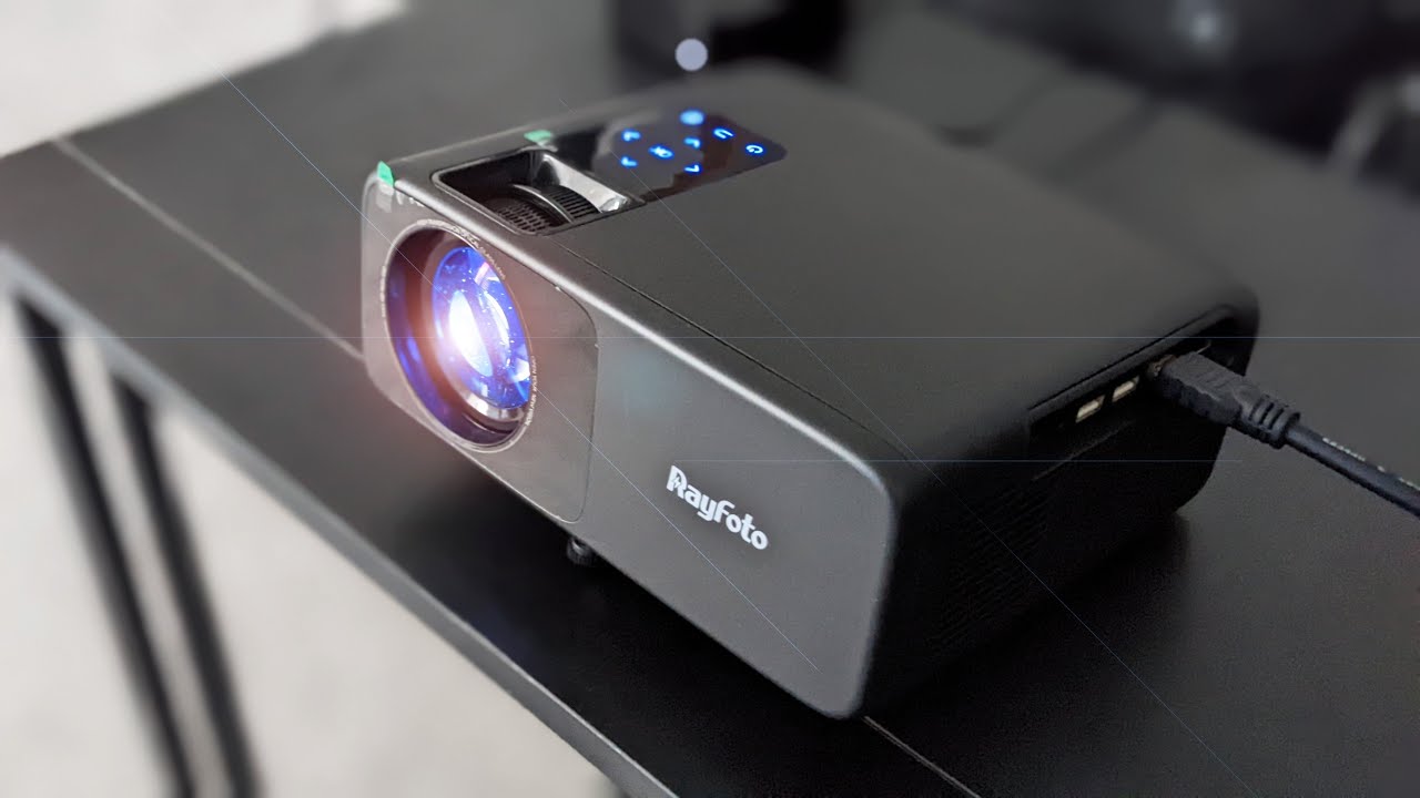 Rayfoto RD-882 Multimedia Projector Unboxing! - YouTube