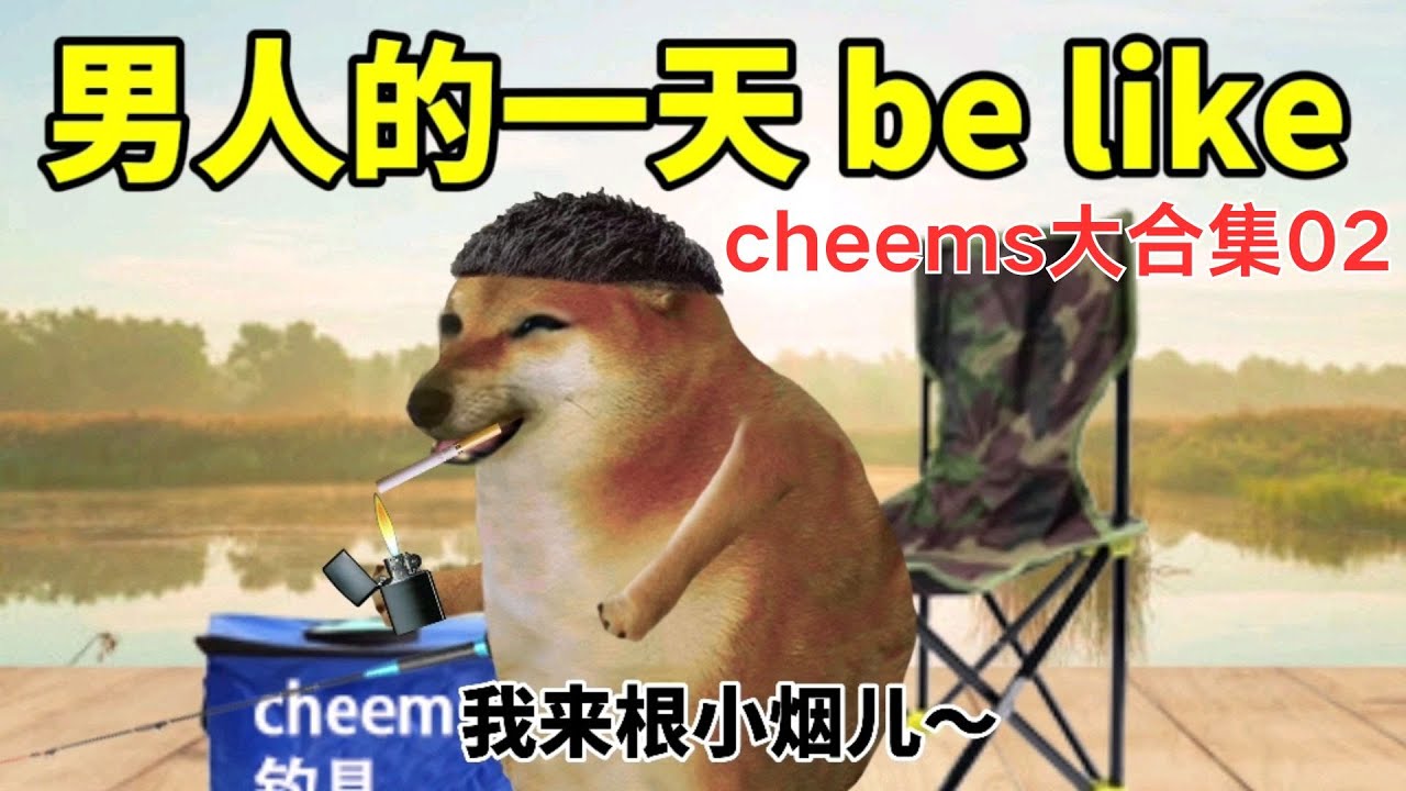 Cheems大合集02：男生的一天，抽烟，拉屎，喝啤啤…#cheems #搞笑 #感悟 #原创动画 【cheems诠释】 - YouTube