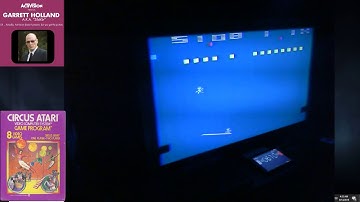 Circus Atari - Atari 2600 NTSC - Game 3 B/B - 70,258 *former WR*