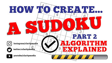 How to Create a Sudoku Part Two: Algorithm to create a symmetrical sudoku a human can solve!