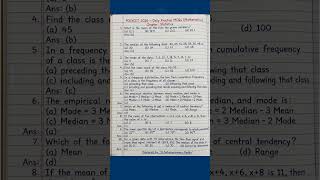 TS POLYCET Statistics MCQs with Answers | Chapter-Wise Important Questions #TSPOLYCET #Statistics
