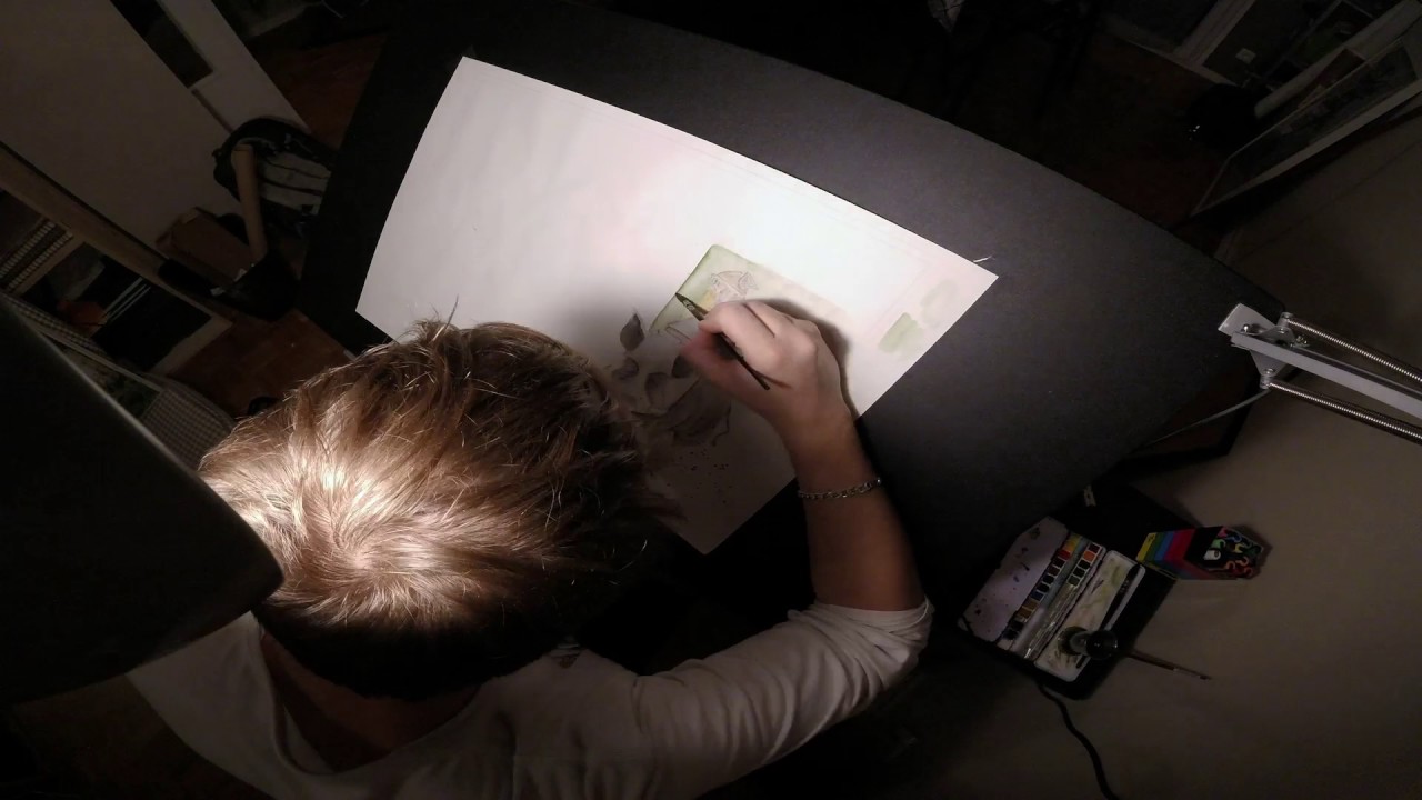 The Drawf and his little friend