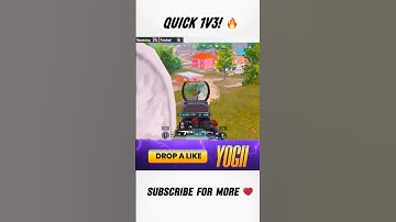 QUICK 1v3 in CONQUEROR LOBBY 🥵🔥| #bgmishorts #pubgmobile #gaming #clutch