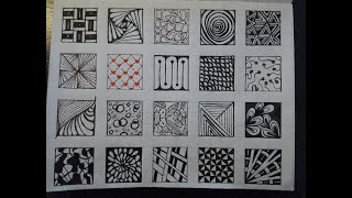 1001 Easy tangle patterns #27