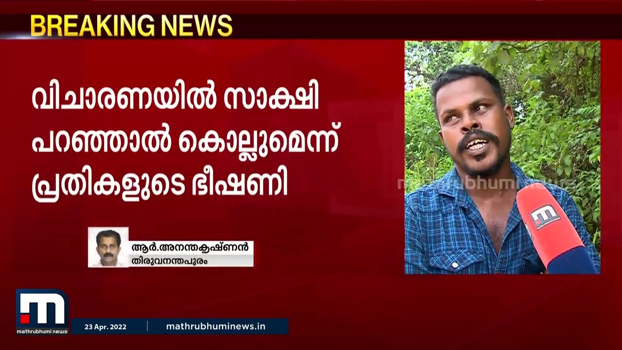 ഇരട്ടക്കൊലക്കേസ് ദൃക്‌സാക്ഷിക്ക് വധഭീഷണിയുമായി ഗുണ്ടാസംഘം | Mathrubhumi News