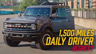 Is the 2024 Ford Bronco a good daily driver?  1,500 mile review