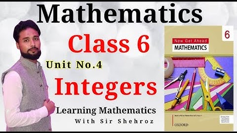 Mathematics 6th | Integer
