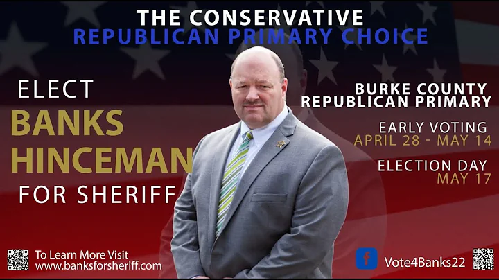 Tyler Sain Endorses Banks Hinceman for Burke Count...