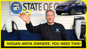 How To Charge A Nissan Ariya and Nissan LEAF On A Tesla Supercharger