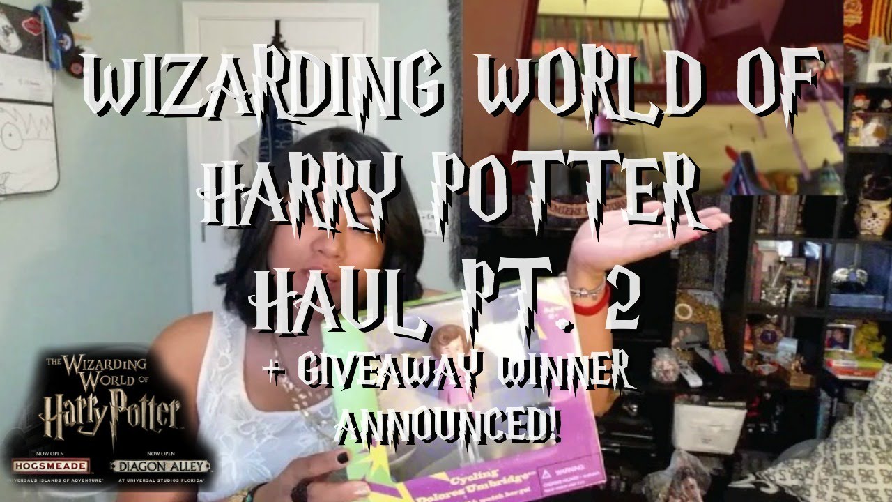 Wizarding World of Harry Potter Haul Orlando + Giveaway Winner Announced! 10-2015
