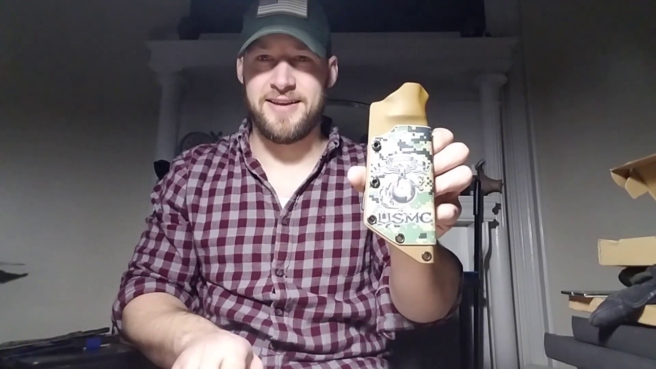 SOG Seal Pup Elite Custom Sheath self defense flashlight