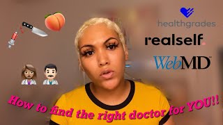 How To Find The Perfect BBL/Plastic Surgery Doctor  | Watch This BEFORE You Book🔪💉🍑