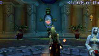 Glitched Night Elf Female Dance WoW