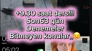 +9.30 Saat Ders Yksye Son 2 Aya Kala Bitmeyen Fen,Mezun Yorgunluğu😤😤😤