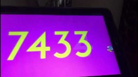 Challenge countdown from 7500