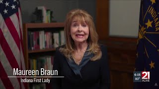 Indianas First Lady Launches Dolly Partons Imagination Library Funding Initiative