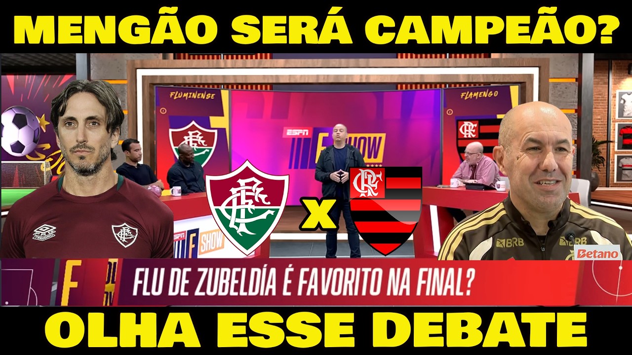O DEBATE PEGOU FOGO! FLUMINENSE x FLAMENGO TEM FAVORITO? A DEMISSÃO DE BOTO É QUESTÃO DE TEMPO.