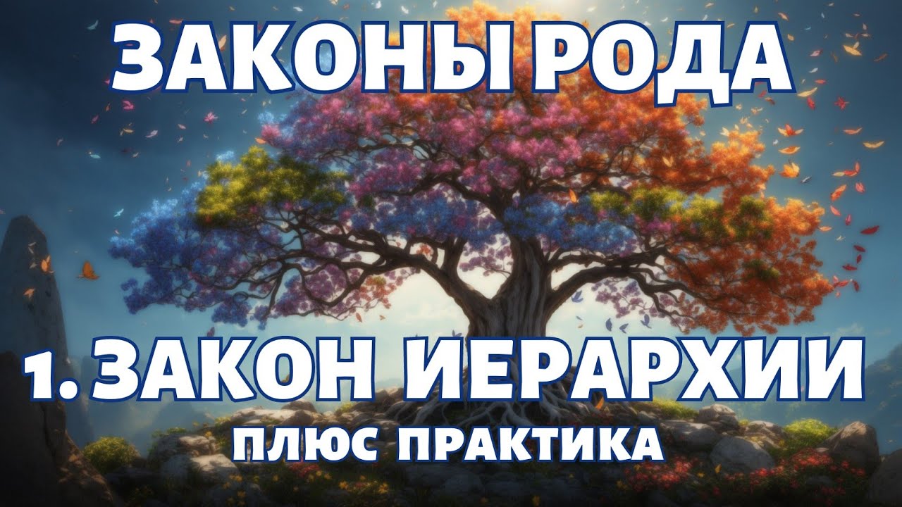 Законы рода книга. Законы рода. Закон иерархии в роду.