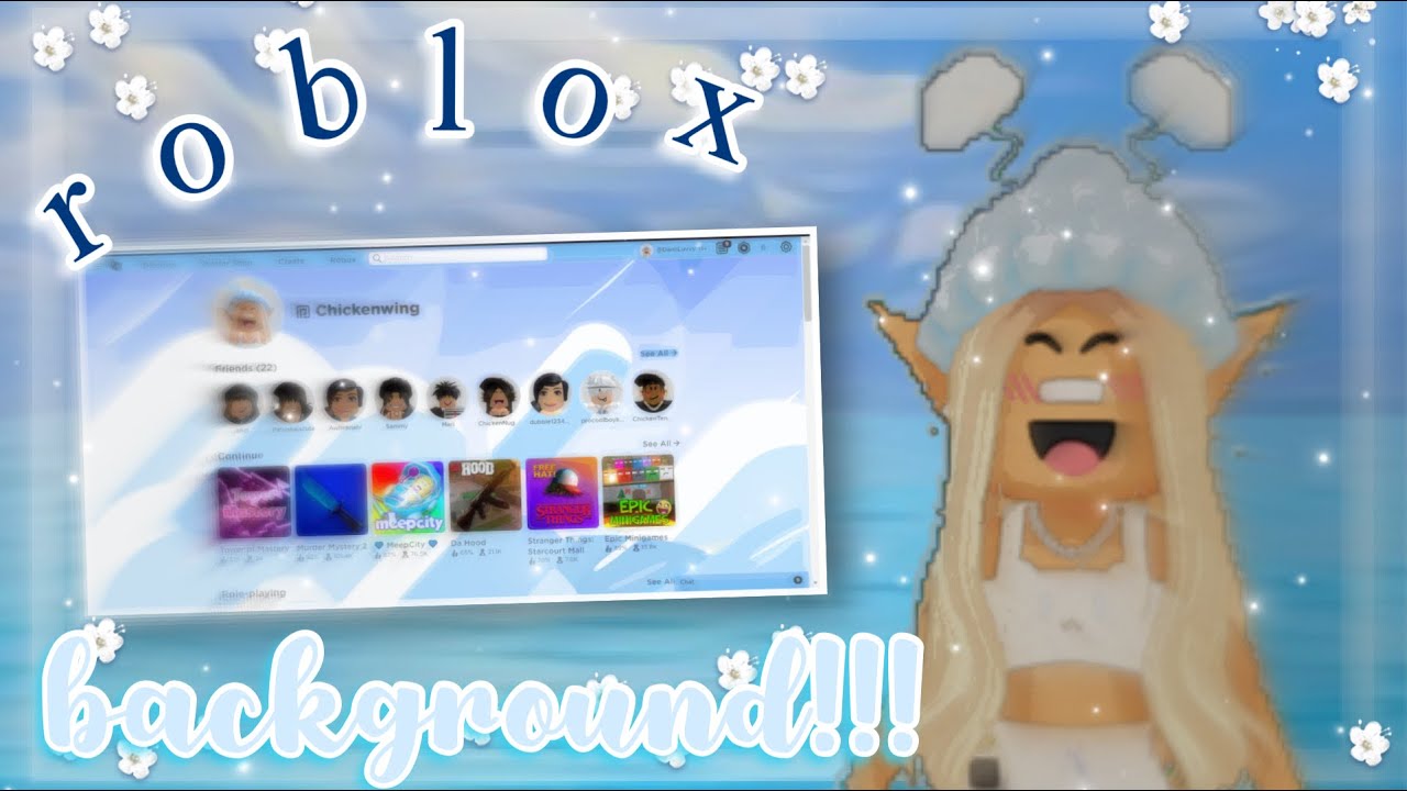 How to get a CUSTOM Roblox background *IN SECONDS* 
