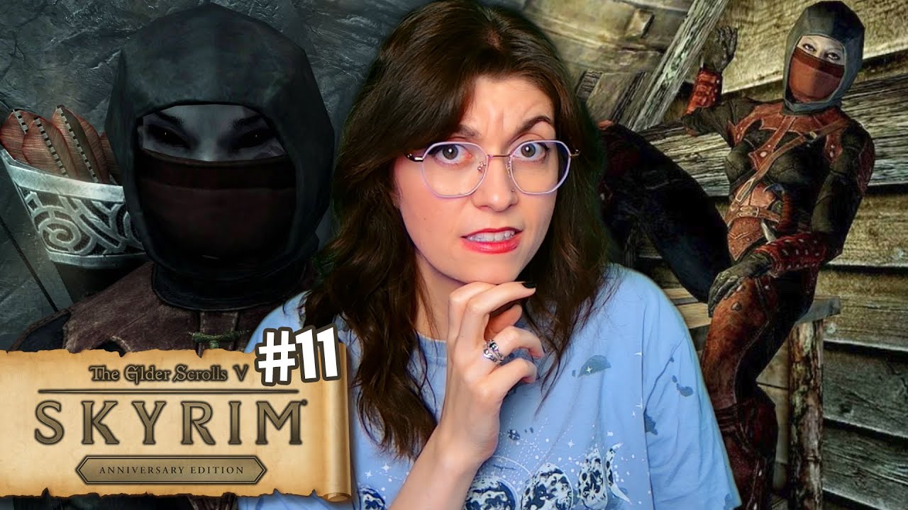 Starting The Dark Brotherhood Quest | Part 11 - Play Skyrim With Me ...