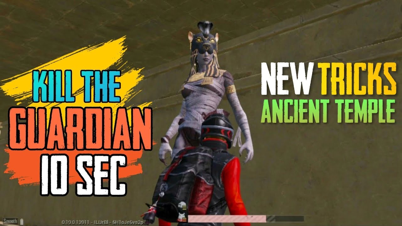 😲SECRET TRICK !!Top Best Tips and Tricks Ancient Temple in Pubg Mobile | Tips to Kill Guardian