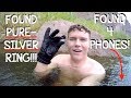 River Treasure - I Found a HUGE Silver Ring, a Working iPhone 7 (iPhone Returned to Owner!!!)