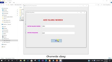 ĐỒ ÁN SLANG WORDS | LẬP TRÌNH ỨNG DỤNG JAVA | FIT - HCMUS 2021