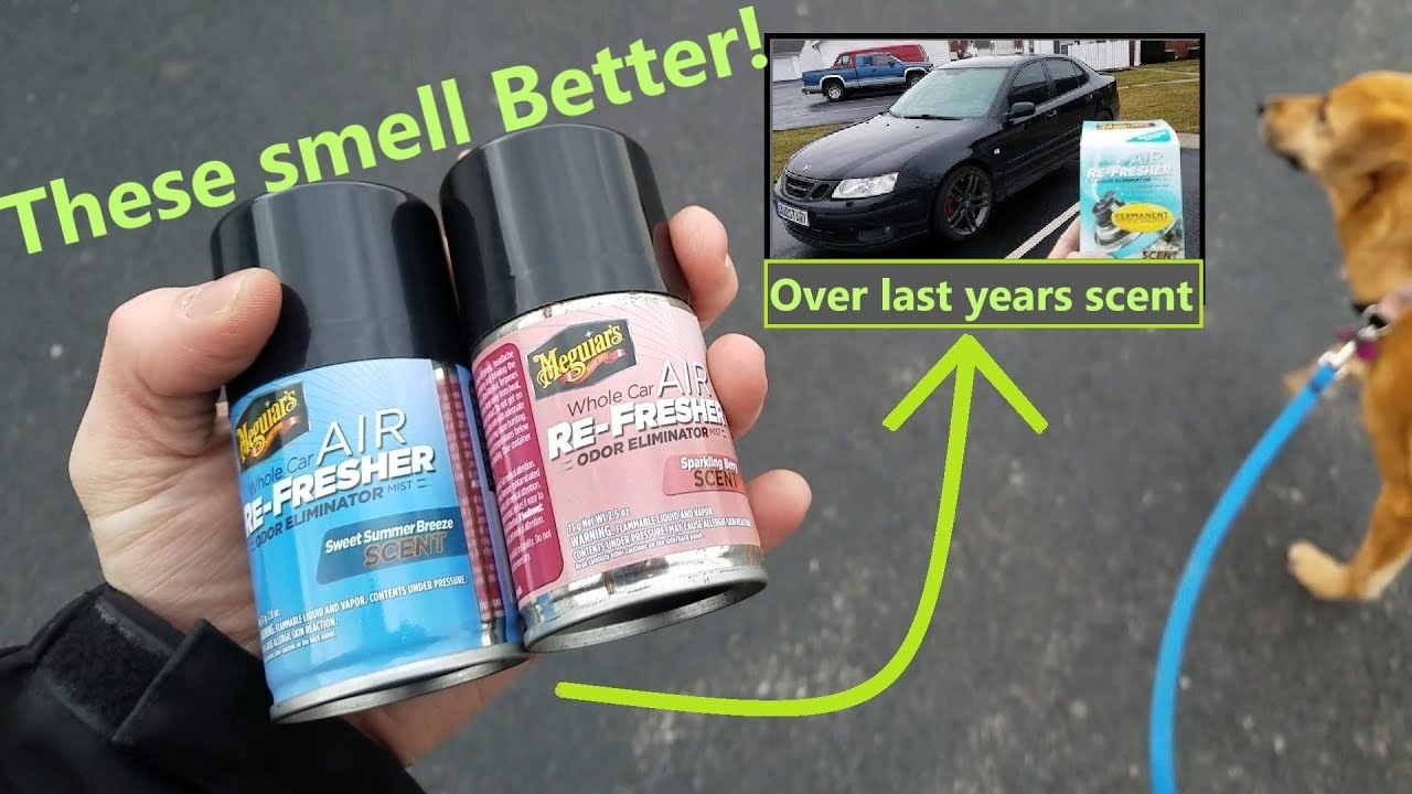 Meguiars Whole Car Air RE-Fresher How To Get Rid Of Bad Smells In