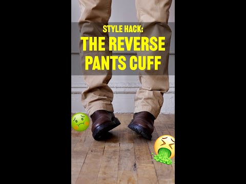 #stylehacks How to Cuff Your Pants without Spending Money