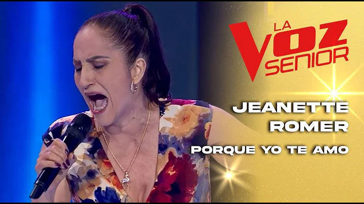 Jeanette Romer | Porque yo te amo | Audiciones a c...