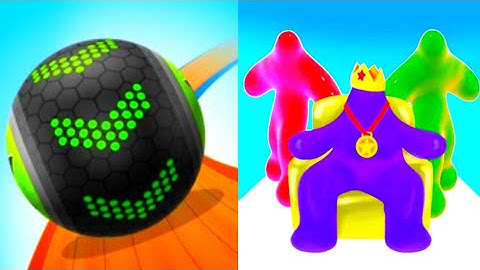 Going Balls Vs Blob Runner 3D Android,iOS Mobile Gameplay Walkthrough 1549178