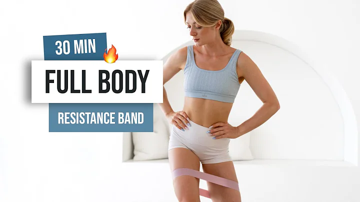 30 MIN FULL BODY Workout - Feel the Burn 🔥 (Intermediate) with Mini Resistance Band