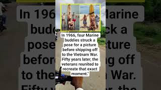 Four Marines Recreated This 1966 Photo 50 Years Later 🇺🇸 Four Marines Recreated This 1966 Photo 50 Years Later 🇺🇸