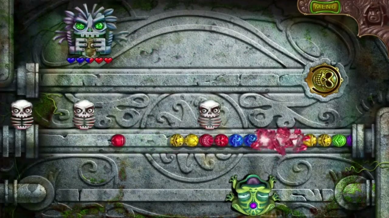 Zuma's Revenge Heroic frog Boss 3, 