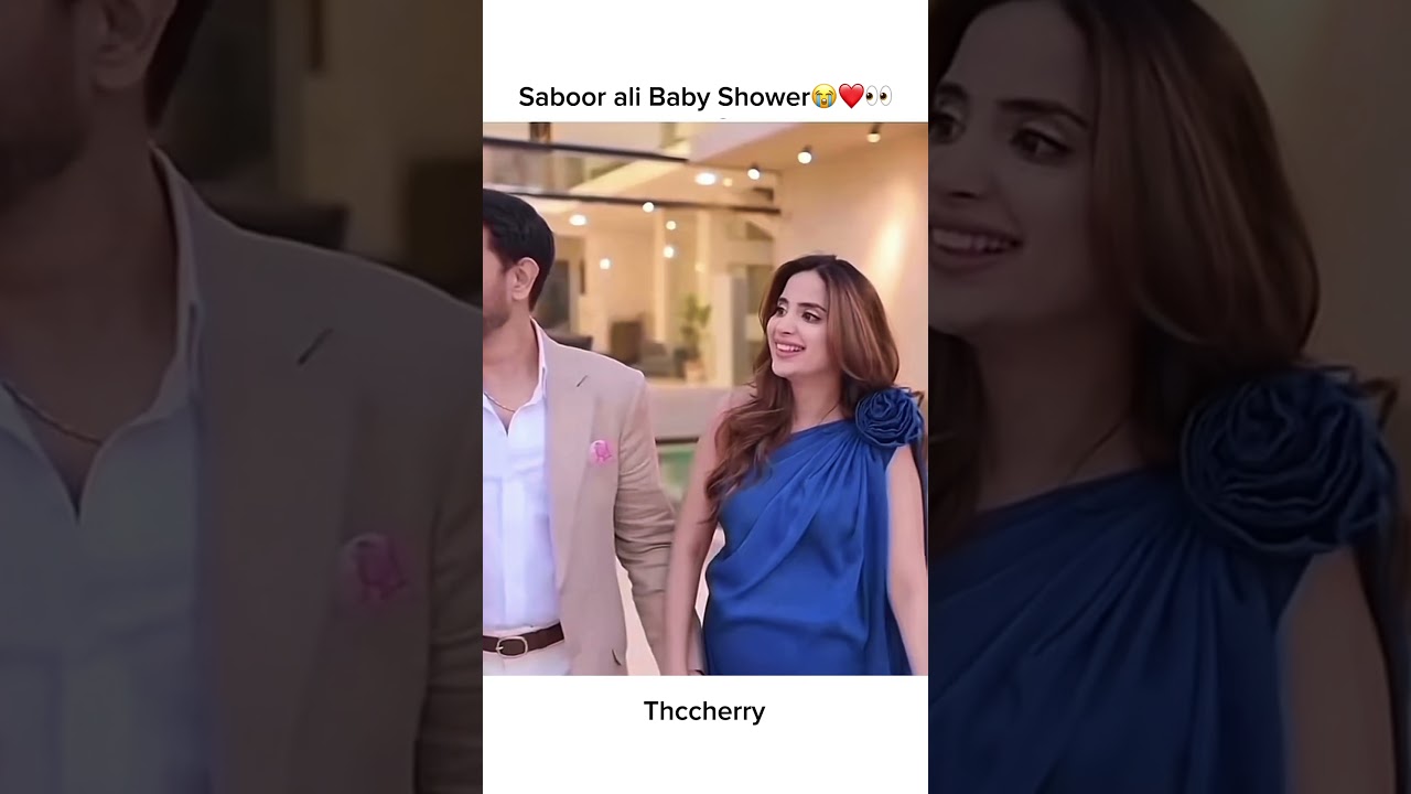 Saboor Ali Baby Shower😭❤️👀