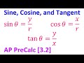 Introduction to Trigonometric Functions Quiz