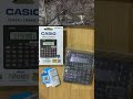 Casio MJ-12D calculator #unboxing