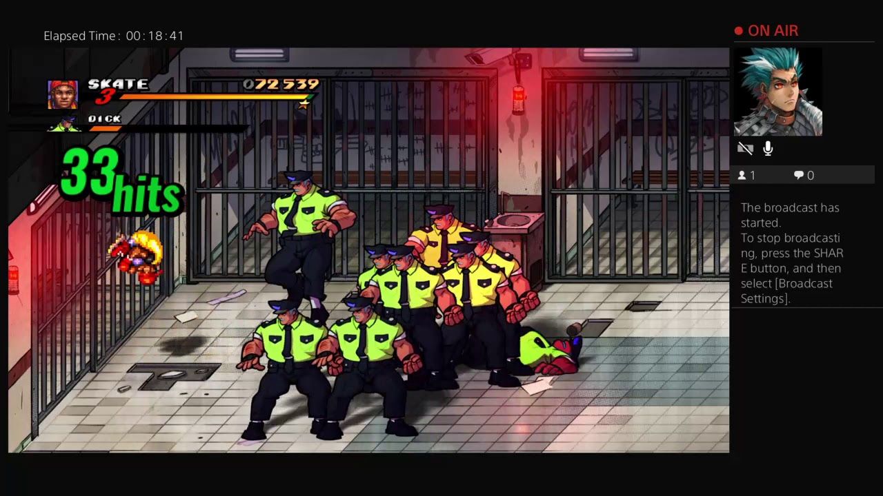 Streets Of Rage 4 - S Rank - Arcade (Mania - Skate SOR3)