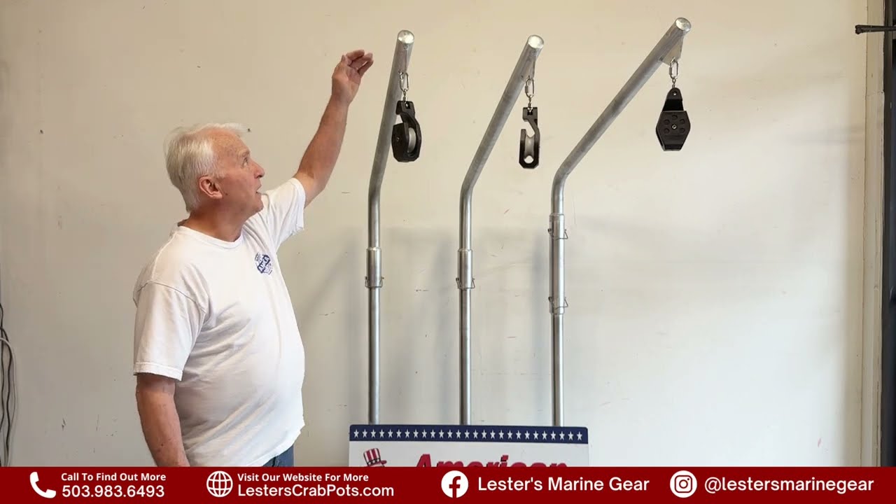 Two Piece Schedule 40 Manual Pot Puller – Lester's Crab Pots