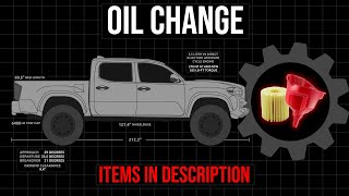 How to Oil Change & Sensor Reset Tacoma 3rd Gen