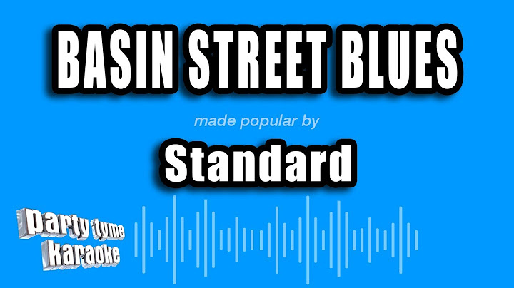 Basin Street Blues Karaoke version - Karaoke performance video thumbnail