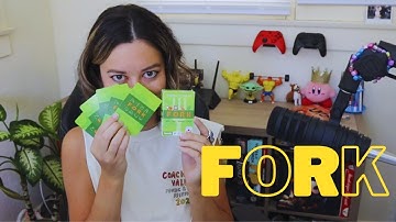 FORK: Fox, Owl, Rabbit, Kale: a trick-taking card game! Overview and Examples