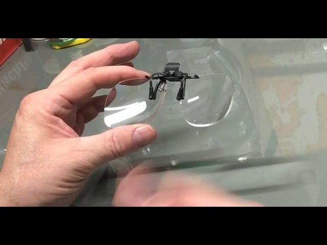 Clip On Magnifying Lens For Hats-Great For Fly Tying And Fishing