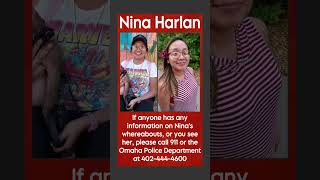 Nina Harlan missing from Omaha, NE #ninaharlan  #missingpersons #SaturdaySearch #shorts