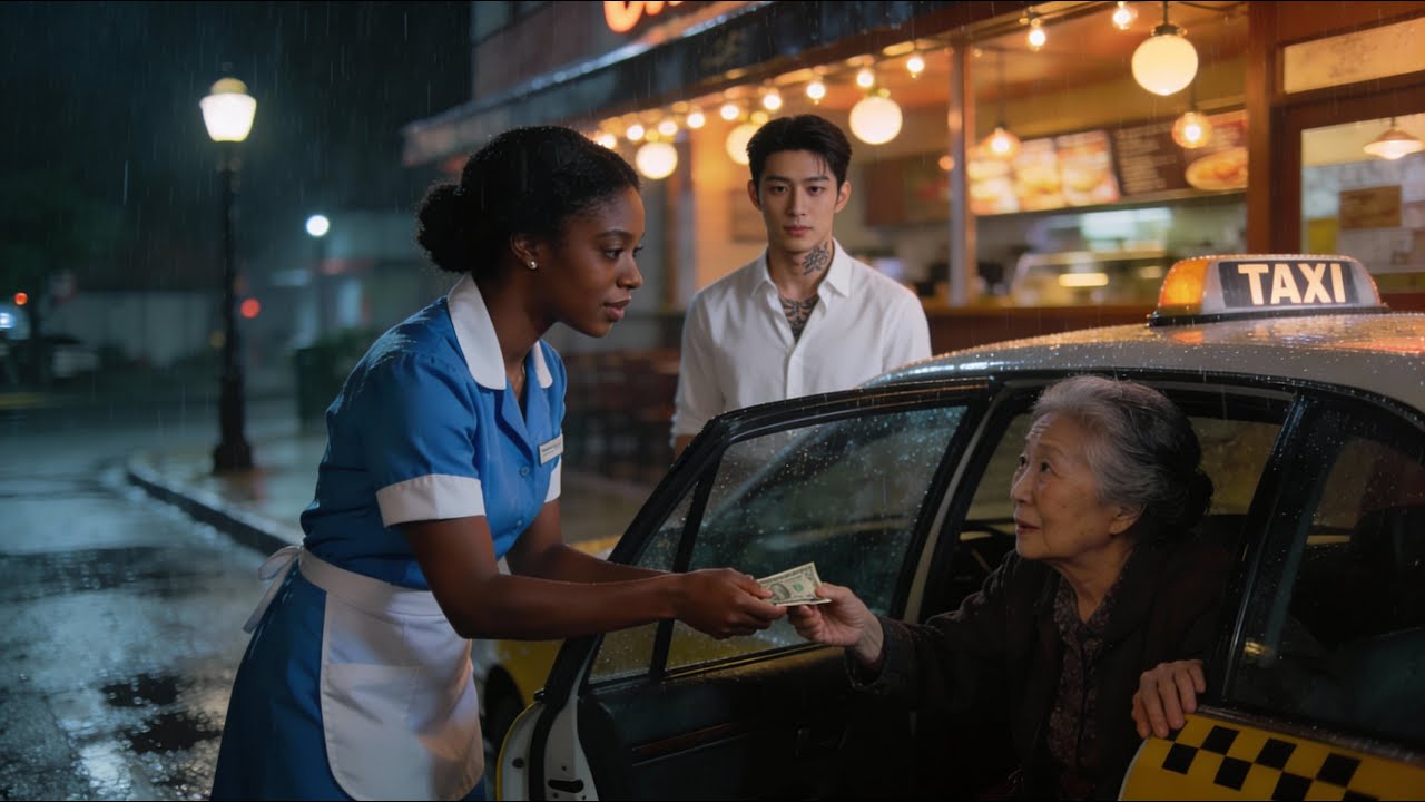 Black Waitress Paid Cab Fare For An Old Lady. Next Day, Her Korean Mafia Boss Son Surprised Her