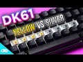 Looking for the fastest gaming keyboard switches? - DK61 Yellow Switches Vs Silver Switches